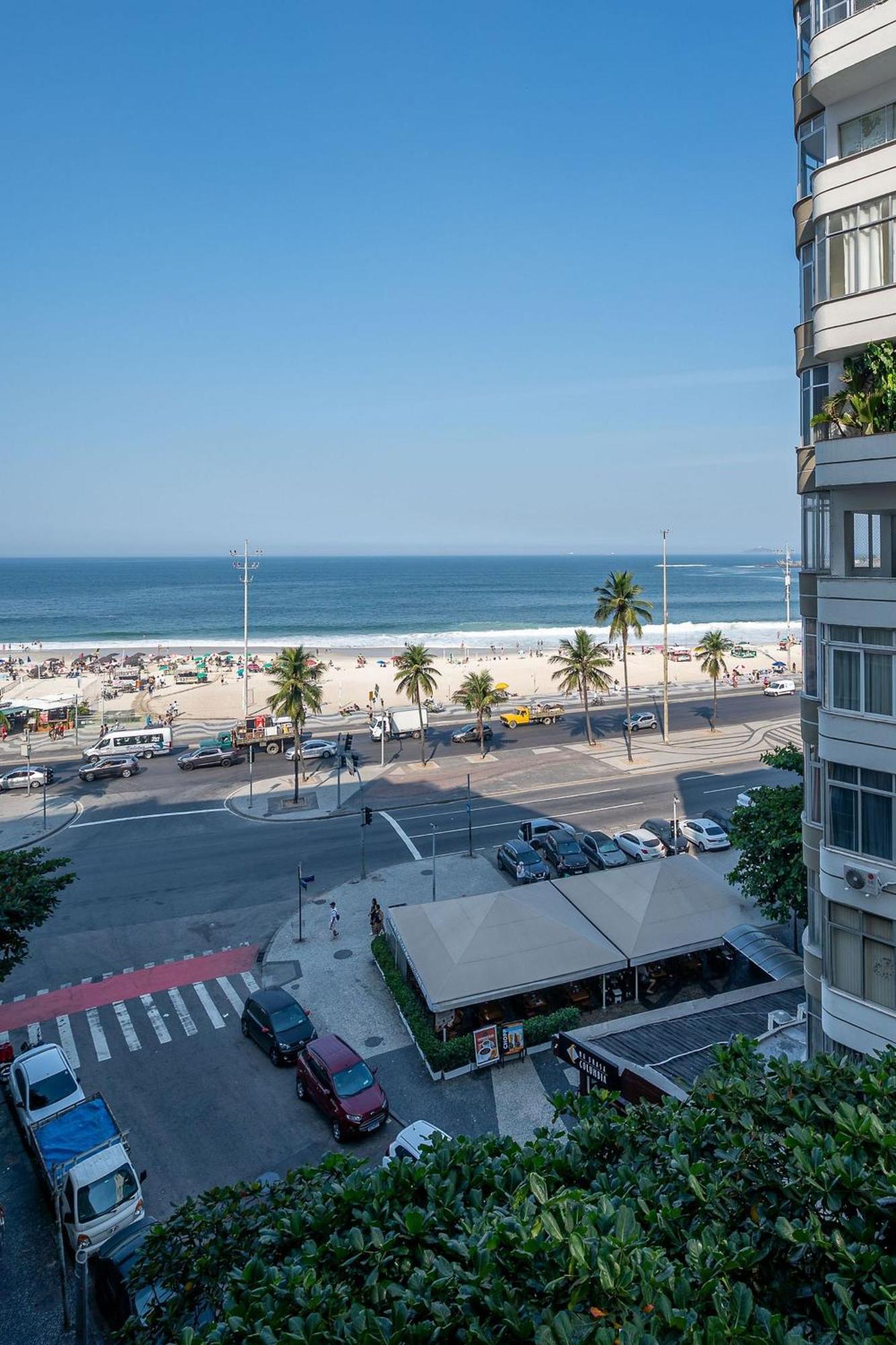Vista Para A Praia De Copacabana, Quarto E Sala Rio de Janeiro Buitenkant foto